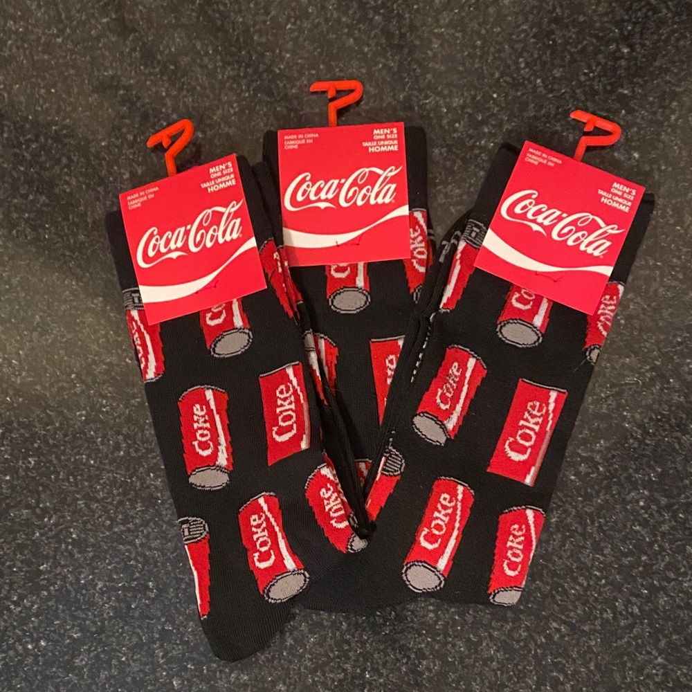 Coca-Cola Men's Socks Set Of Three